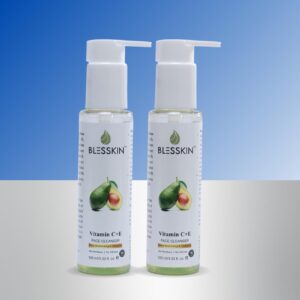 Blesskin Vitamin C & E Face Cleanser Duo – Double the Radiance